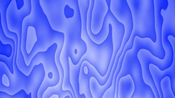 动画随机波浪状纹理 迷幻动画背景 色彩艳丽的液体背景 — 图库视频影像