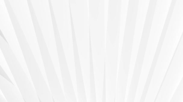 环状立体抽象白色波纹光滑丝绸 概念五彩缤纷的液体图案 226 — 图库视频影像