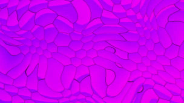 Абстрактный Фон Светлой Темной Восковой Поверхности Полосками Анимации Безморской Лапки — стоковое видео