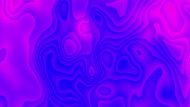 Bewegende Golvende Textuur Psychedelische Geanimeerde Achtergrond Kleurrijke Vloeibare Achtergrond Rs_286 — Stockvideo