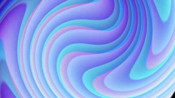 Абстрактный Анимированный Волнами Жидкий Разноцветный Градиент Различными Градиентами Фона R_324 — стоковое видео
