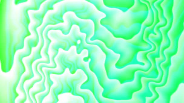 摘要彩色扭曲梯度背景 动画五彩缤纷的波液 R_328 — 图库视频影像