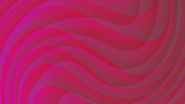 Abstraktní Růžové Fialové Zvlněné Pozadí Ideální Pro Moderní Grafické Návrhy — Stock video