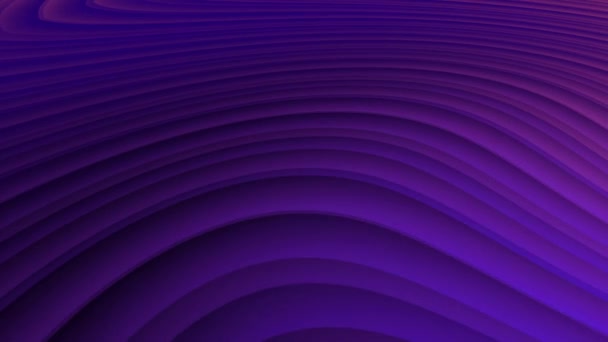 Abstracto Ondulado Púrpura Degradado Color Fondo Loop Video Antecedentes S_160 — Vídeos de Stock