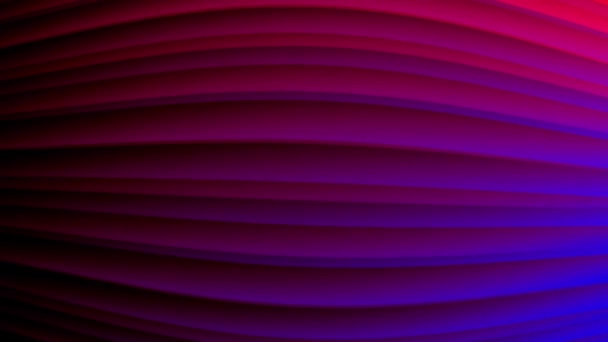 Abstracto Ondulado Púrpura Degradado Color Fondo Loop Video Antecedentes S_162 — Vídeos de Stock