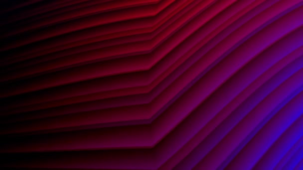 Abstracte Golvende Paarse Verloop Kleur Achtergrond Loop Video Zakelijke Achtergrond — Stockvideo