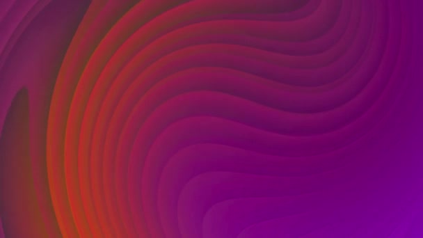 Abstract Wavy Purple Gradient Color Background Loop Video Business Background — Stock Video