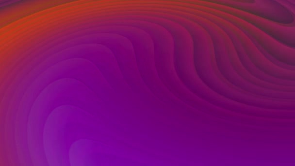 Abstraktes Wellenförmiges Violettes Farbverlauf Hintergrund Loop Video Geschäftlicher Hintergrund S_172 — Stockvideo