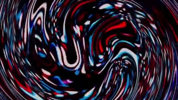 Fond Huileux Marbre Liquide Animation Abstrait Huileux Liquide Animé — Video