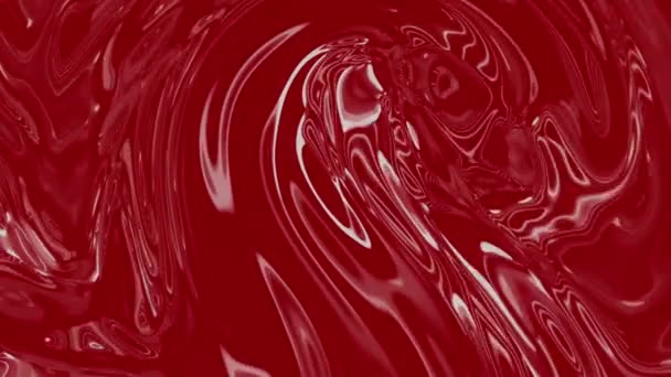 Fond Huileux Marbre Liquide Animation Abstrait Huileux Liquide Animé — Video