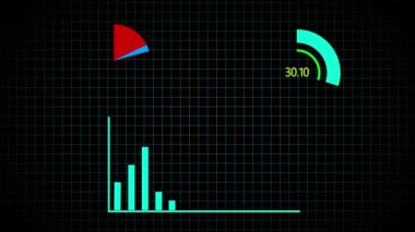 İş veri grafiği animasyonu. A _ 158