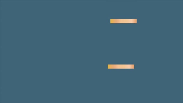 Gul Färg Dolor Mynt Droppe Upp Till Ner Animation Bakgrunden — Stockvideo