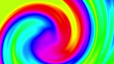 Abstract twisted wavy liquid digital splash color motion background. Vd_1333