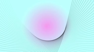 Soyut geometrik bükülmüş çizgi hareket arkaplanı.