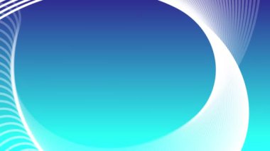 Geometrik şerit çizgisi şekil değiştirme animasyonu. Kurdele çizgisi geometrik renkli çizgi.