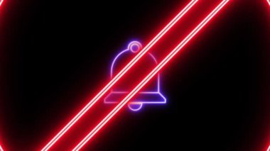 Siyah arkaplanda haber verilmeyen bir çan işareti.