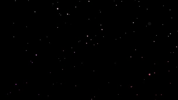 Έναστρος Νυχτερινός Ουρανός Απέραντος Κόσμος Αστέρια Που Λάμπουν Κατάλληλα Για — Αρχείο Βίντεο