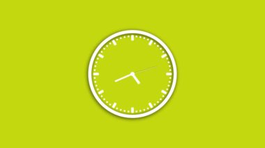 Arka planda hareket eden okları olan Stopwatch canlandırılmış simge Saati.