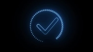 Beyaz arkaplanda parlayan renk işareti simgesi.