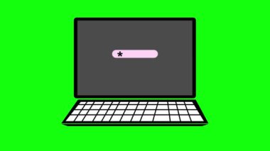 Bilgisayar klavyesi simgesi. vektör illüstrasyonu