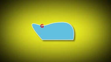 Sarı arkaplanda renkli iyi haber simgesi canlandırıldı.