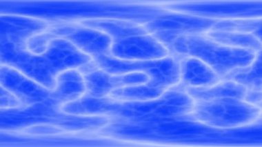 Abstract animated blue energy plasma background with dynamic wavy lines and glowing effects.