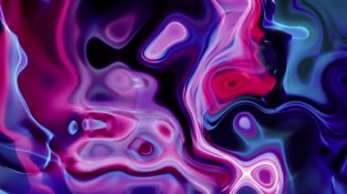 Soyut mavi ve pembe renkli sıvı hareket arkaplanı. Soyut arkaplan sıvılaştırılıyor.