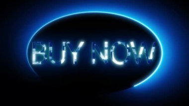 Parlak neon tabelanın üzerinde 