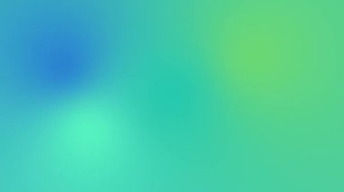 Soyut yeşil ve mavi gradyan canlandırma arkaplanı.