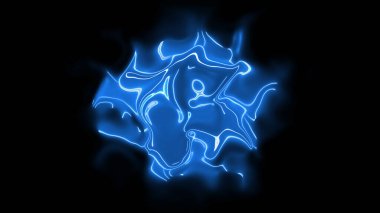 Neon parlak renkli sıvı arkaplan.