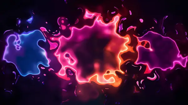 Renkli sıvı arka plan. Parlak sıvı soyut arkaplan.