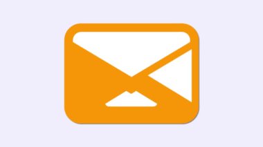 zarf e- posta simgesi vektör illüstrasyonu