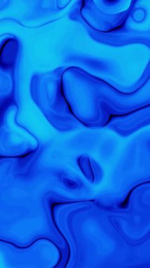 Soyut sıvı arka plan dikey video döngüsü. Yumuşak hareket efekti canlandırılmış video.