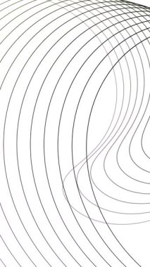 Basit soyut beyaz dalgalı trend güzel beyaz eğri arkaplan canlandırmalı video.