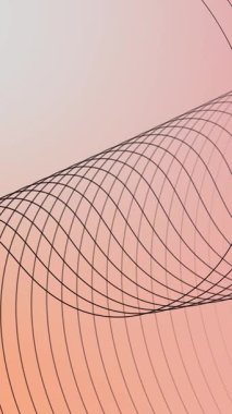 Geometrik çizgilerle soyut arkaplan canlandırılmış video.