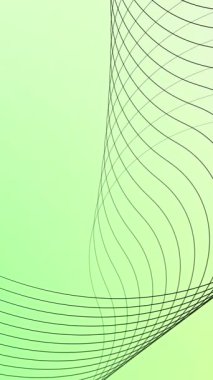 Çarpık renkli kurdele dijital çizgi canlandırmalı video.