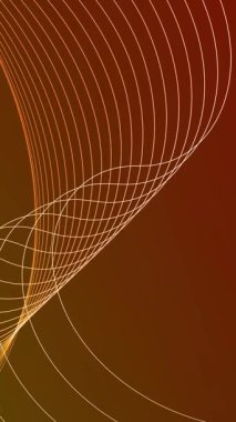 Açık kahverengi geometrik çizgi gradyan arkaplan ile canlandırılmış video.