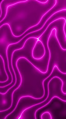 Kusursuz pembe neon ışıltısı. Gelecekçi dijital efekt.