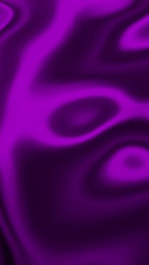 Mor 3D soyut model tasarımı animasyon video. Sıvı Canlandırma.