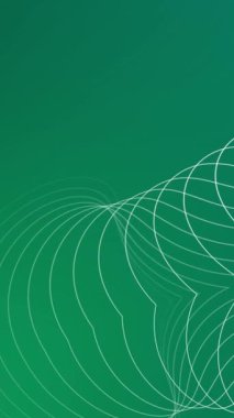 Dinamik geometrik çizgiler. Modern soyut tasarım animasyonu.