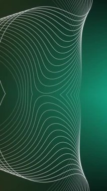 Akan dalga çizgileri. Dinamik soyut gradyan canlandırması.