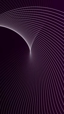 Cep telefonu için dikey ızgara dalga çizgisi soyut hareket arkaplan videosu