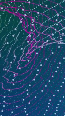 Mobil hareket için dikey akışkan dalga arkaplan videosu