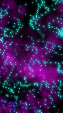 Cep telefonu için dikey canlandırılmış doğal model soyut hareket arkaplan videosu