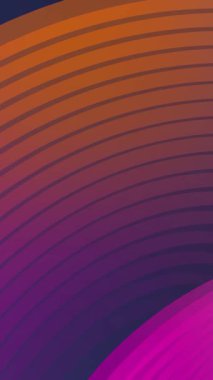 Gradyan arkaplan animasyonu eğrili çizgiler mor mavi pembe illüstrasyon .