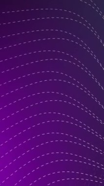 Mobil video için nokta çizgisi dikey hareket arkaplanı