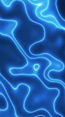 Mobil arkaplan tasarımı için parlak sıvı parlama hareketi