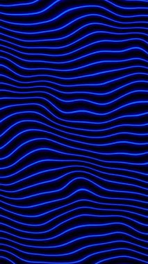 Sonu gelmeyen mavi dalgalar animasyonu. Rahatlama, meditasyon ve barışçıl görseller için sakin ve hareketli arka plan.