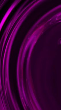 Soyut renkli sıvı tünel döngüsü. Modern görseller, VJ arkaplanlar ve sunumlar için karanlık bir tuval üzerinde dinamik hareket tasarımı.