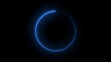 Karanlık bir arkaplanda neon profil sembolü, modern uygulamalar, dijital paneller veya sosyal medya görselleri için ideal.